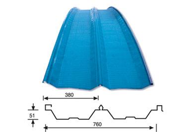 YX51-380-760型（弧型瓦）